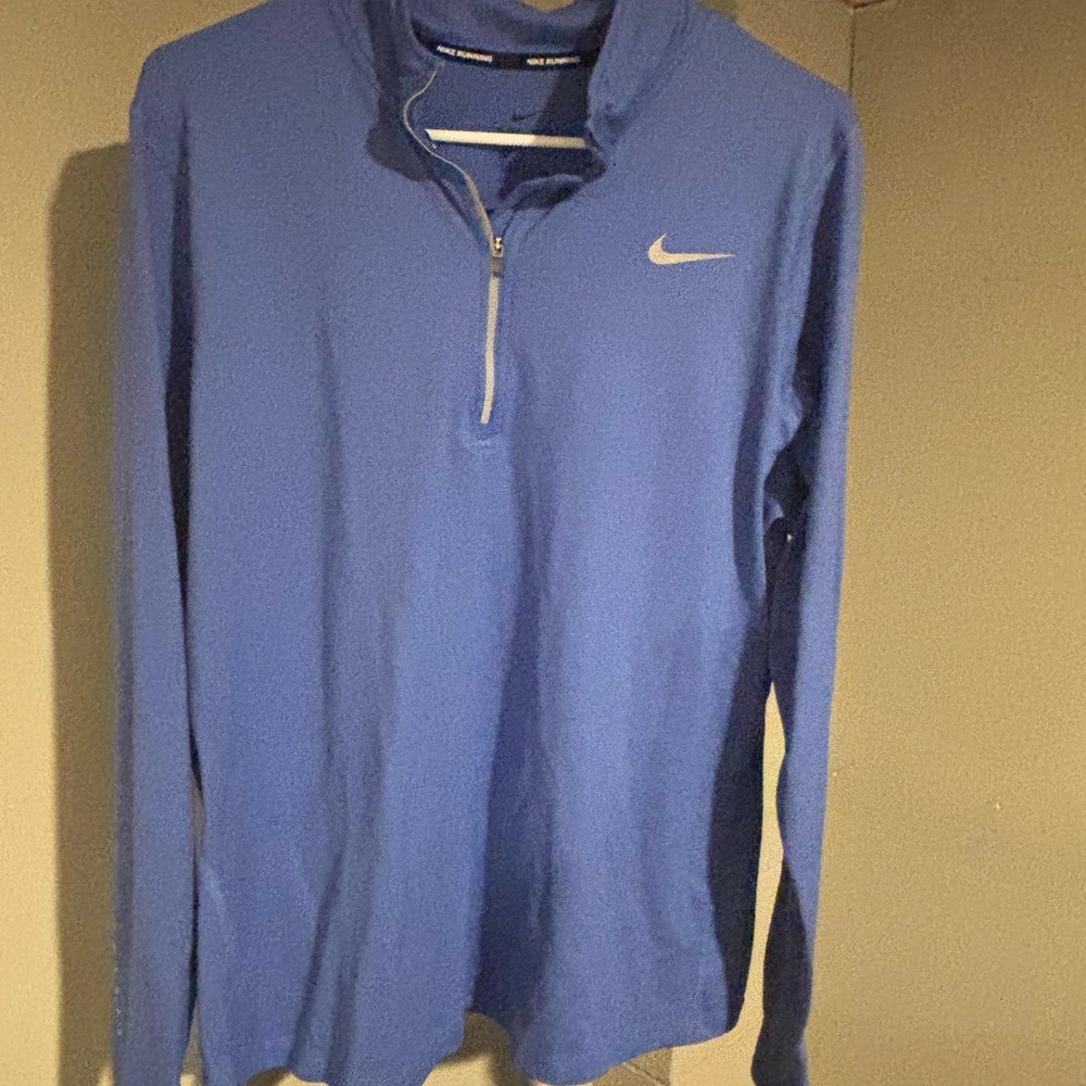 Nike Royal Blue Men’s dri-fit Running Long Sleeve Shirt